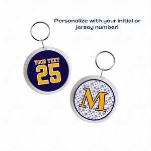 Personalized Walled Lake Acrylic Photo Keychain