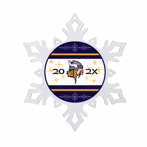 Personalized Walled Lake Snowflake Ornament