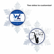 Personalized Walled Lake Snowflake Ornament