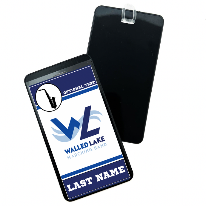 Personalized Walled Lake Bag Tag