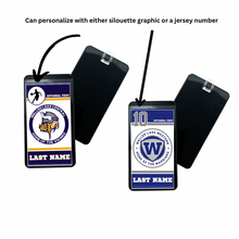 Personalized Walled Lake Bag Tag