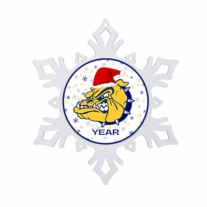 Olmsted Falls Bulldogs Personalized Ornament