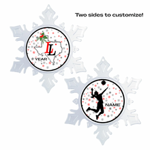 Personalized Lovejoy Leopards Acrylic Photo Ornament