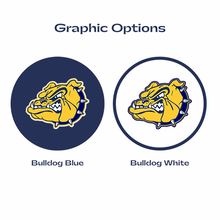 olmsted falls bulldogs logo in blue and gold