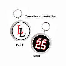 Personalized Lovejoy Leopards Acrylic Photo Keychain