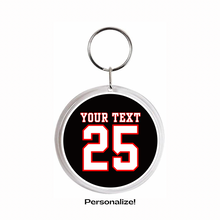 Personalized Lovejoy Leopards Acrylic Photo Keychain