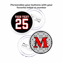 Personalized Lovejoy Leopards Acrylic Photo Buttons