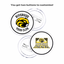 Personalized Riverside Acrylic Photo Buttons