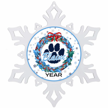 Blaine Bengals Personalized Snowflake Ornament