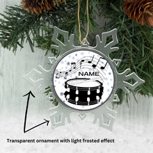 Blaine Bengals Personalized Snowflake Ornament