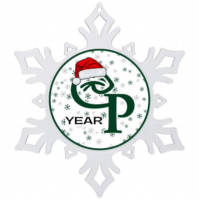 Comstock Panthers Personalized Christmas Ornament