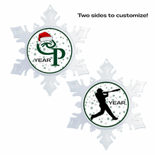 Comstock Panthers Personalized Christmas Ornament