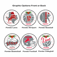 Personalized Ponder High School Ornament
