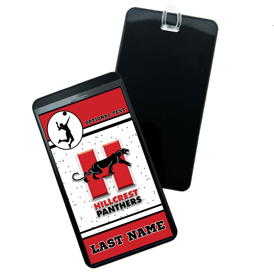 Hillcrest Panthers Personalized Bag Tag