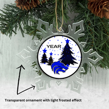 Plano West Personalized Christmas Ornament