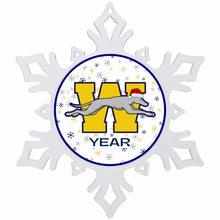 Wilmington Greyhounds Snowflake Ornament