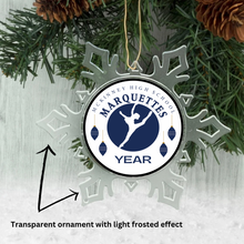 McKinney Marquettes Personalized Christmas Ornament