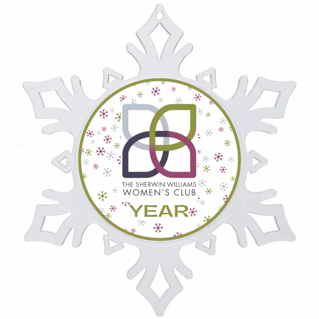 Sherwin-Williams Women's Club Ornament