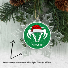 Berkner Rams Personalized Ornament