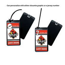 Four Oaks Cardinals Personalized Bag Tag