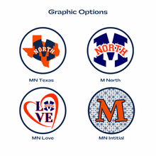 McKinney North High school logo and graphics