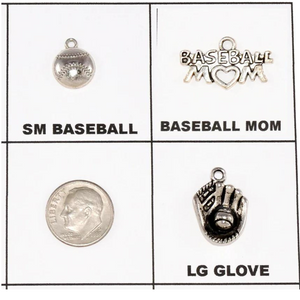 Personalized Stamped Baseball Necklace