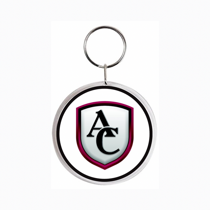 Personalized Archbishop Curley acrylic photo keychain