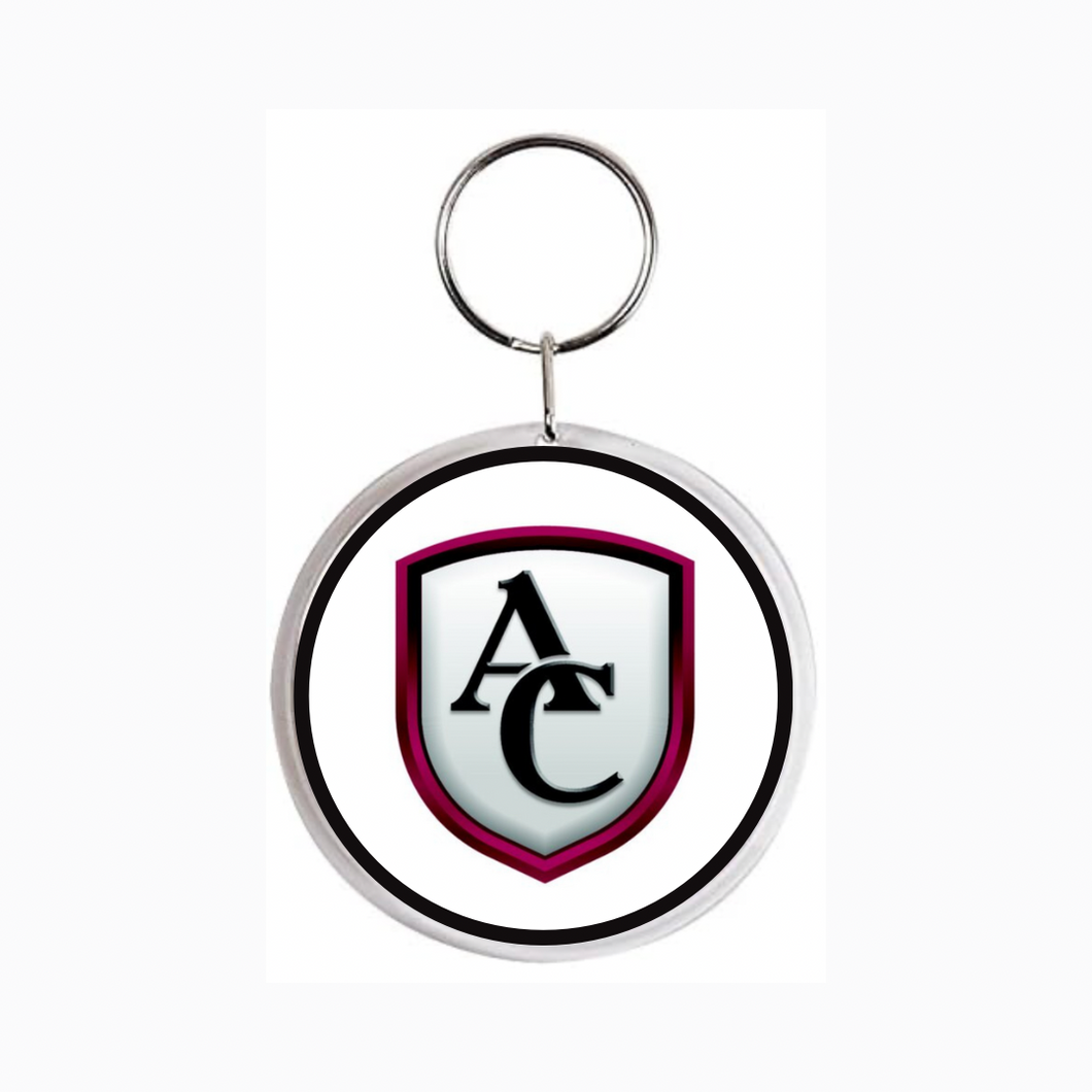 Personalized Archbishop Curley acrylic photo keychain
