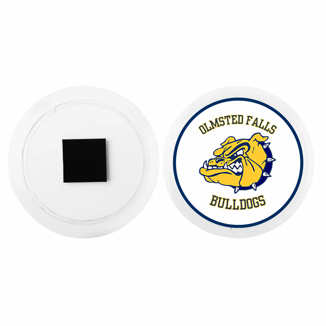 custom olmsted falls bulldogs acrylic photo magnet