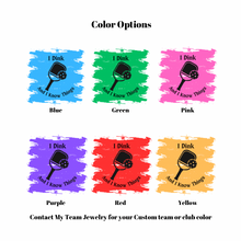 Pickleball clipart graphic options in various colors featuring the text "I Dink and I know things" 