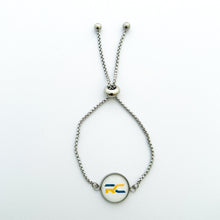 custom stainless steel Raymond Central High School adjustable slider bracelet