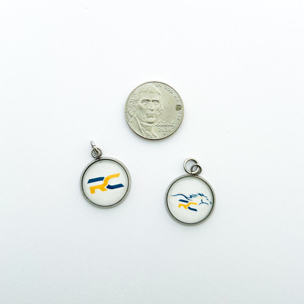 custom stainless steel Raymond Central High School charms
