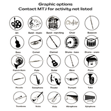 silhouette clip art of art music and band instruments