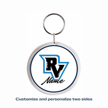 custom personalized river valley acrylic photo keychain