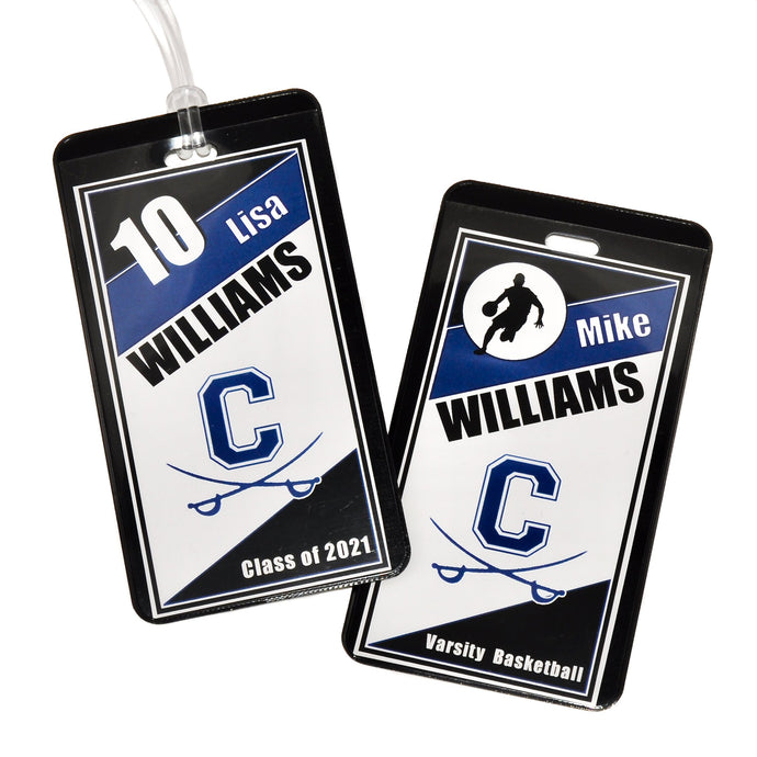 custom Chillicothe high school personalized bag tags