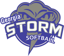 Georgia Storm fastpitch softball logo