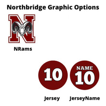 Northbridge Rams logos and graphics