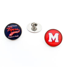 custom stainless steel South Panola high school brooch pins