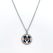 custom stainless steel McKinney North high school logo necklace