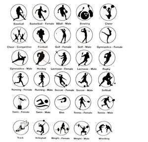 sports silhouette clipart