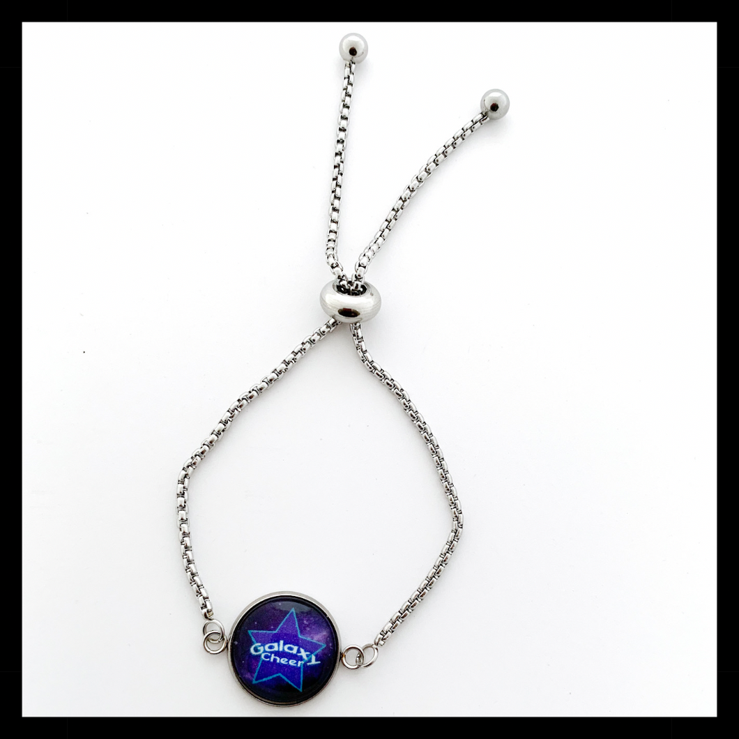 Galaxy Cheer Adjustable Slider Bracelet