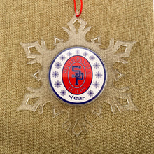 custom South Panola Tigers personalized acrylic snowflake ornament