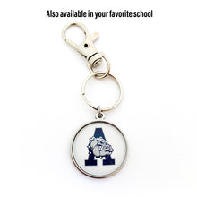 custom stainless steel Altus Bulldogs keychain