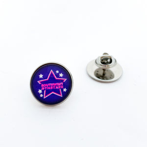 custom stainless steel Southwest GymStars lapel pin