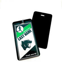 custom Comstock high school panthers personalized bag luggage tag