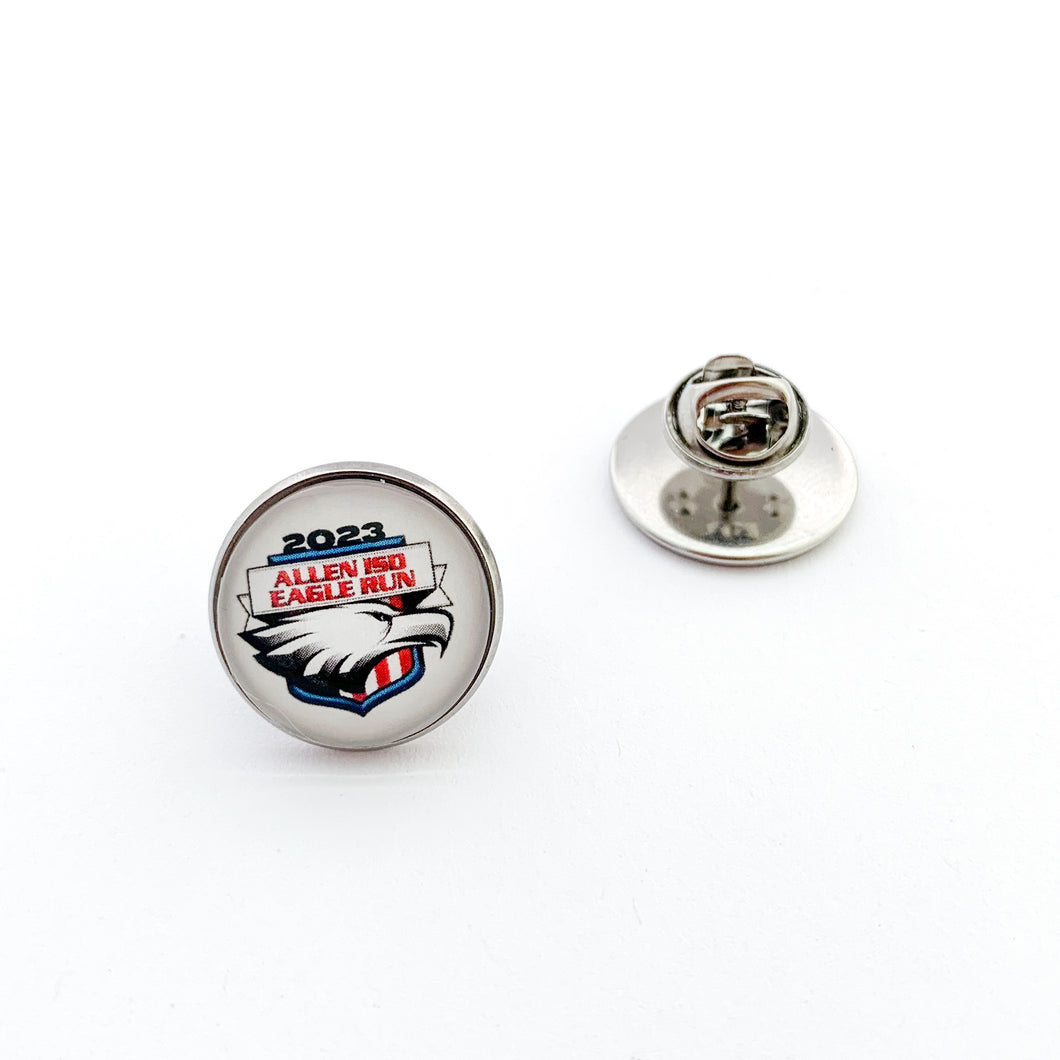 Allen Eagles Run Commemorative Pin