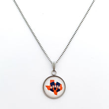 custom stainless steel McKinney North high school logo necklace