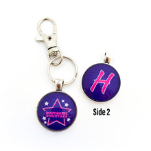 personalized two sided Southwest Gymstars keychain