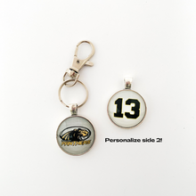 personalized Plano East panthers 2 sided keychain