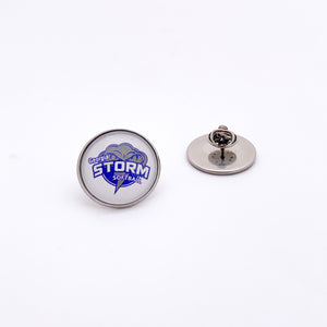 custom Georgia Storm Fastpitch Softball stainless steel lapel pin